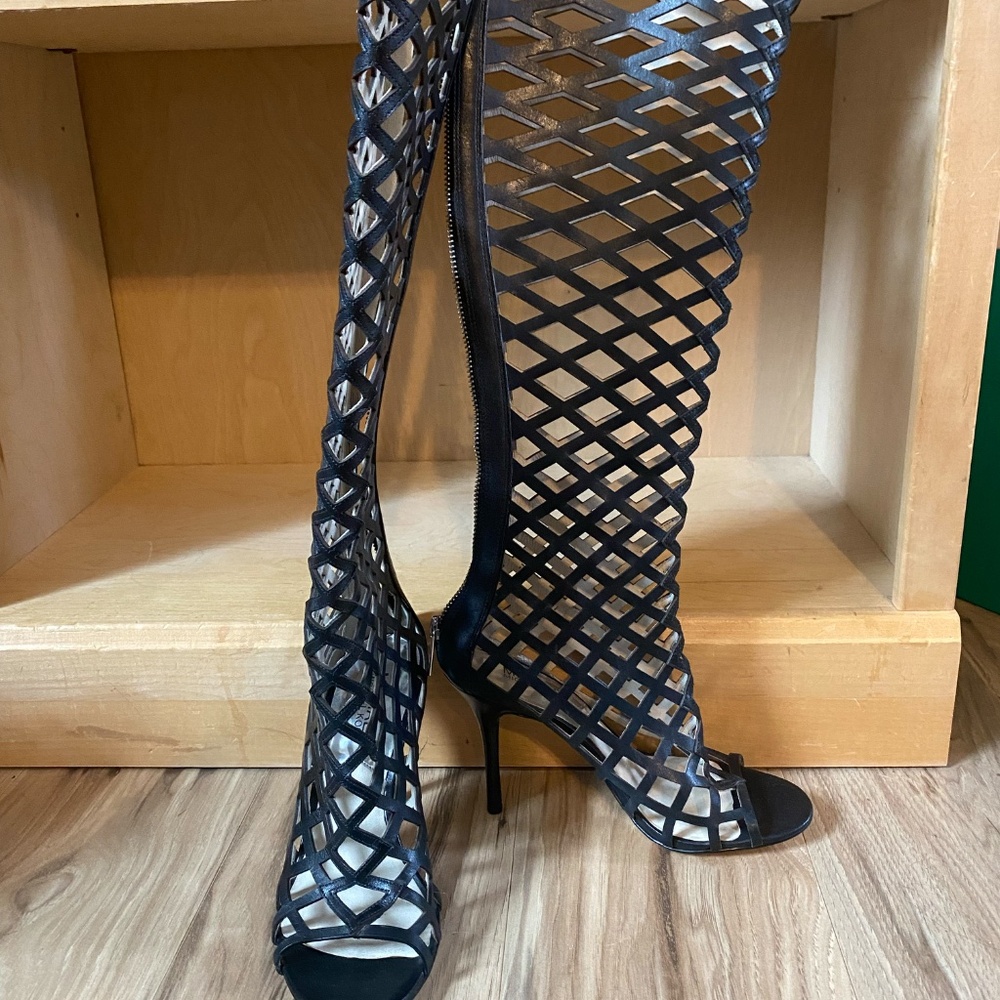 Michale Kors Gladiator Style Heeled Boots - Picture 2 of 2